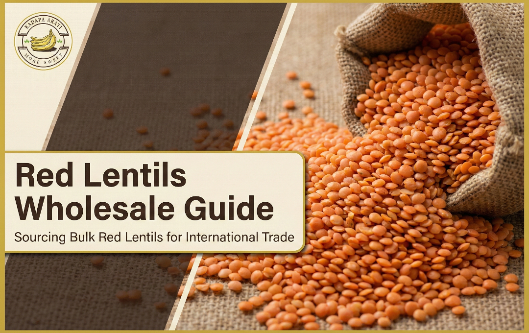 Red Lentils Wholesale Guide: Sourcing Bulk Red Lentils for International Trade