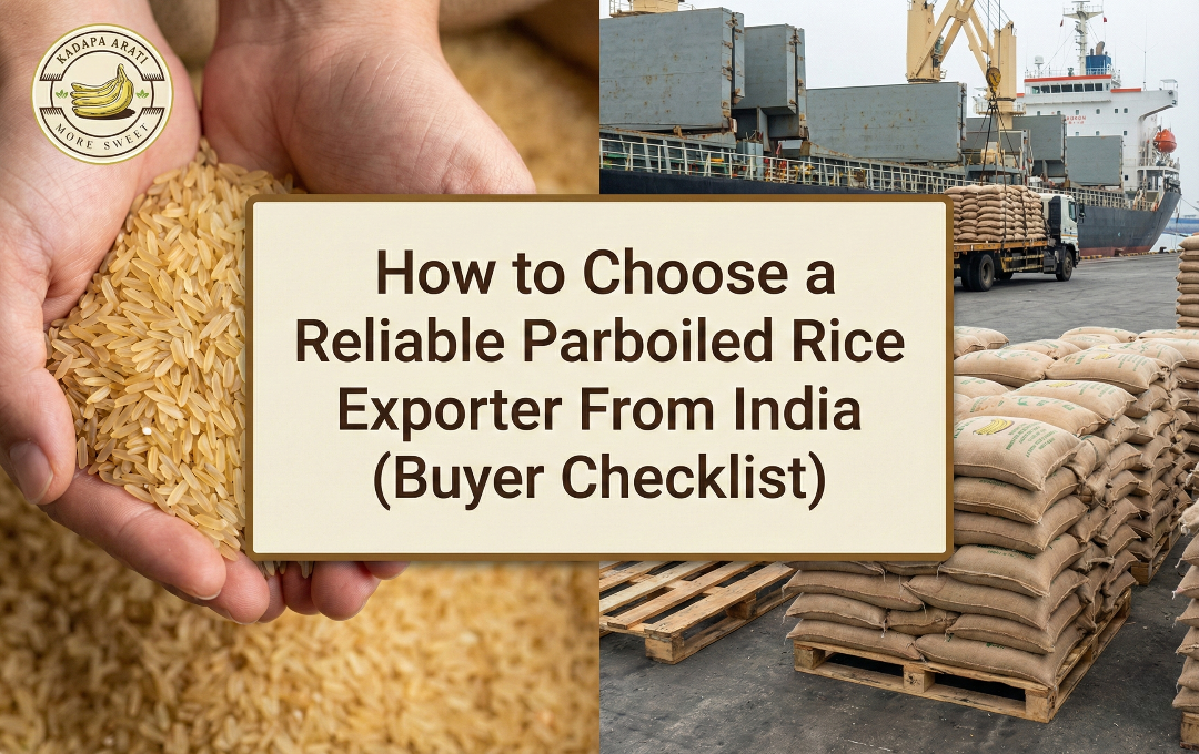 How to Choose a Reliable Parboiled Rice Exporter From India (Buyer Checklist)