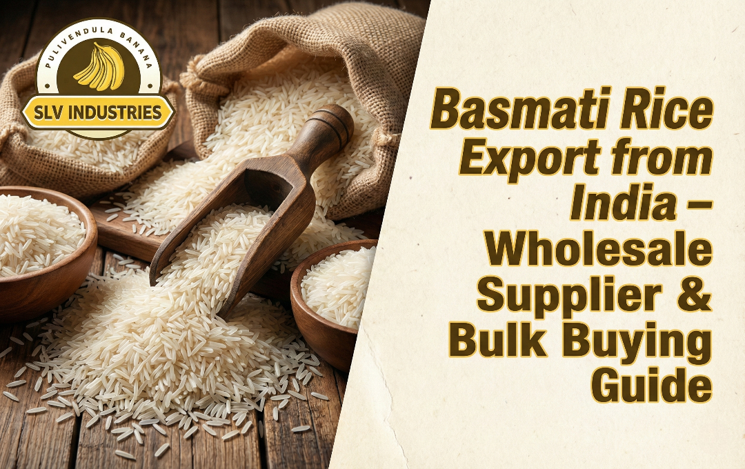 Basmati Rice Export from India – Wholesale Supplier & Bulk Buying Guide